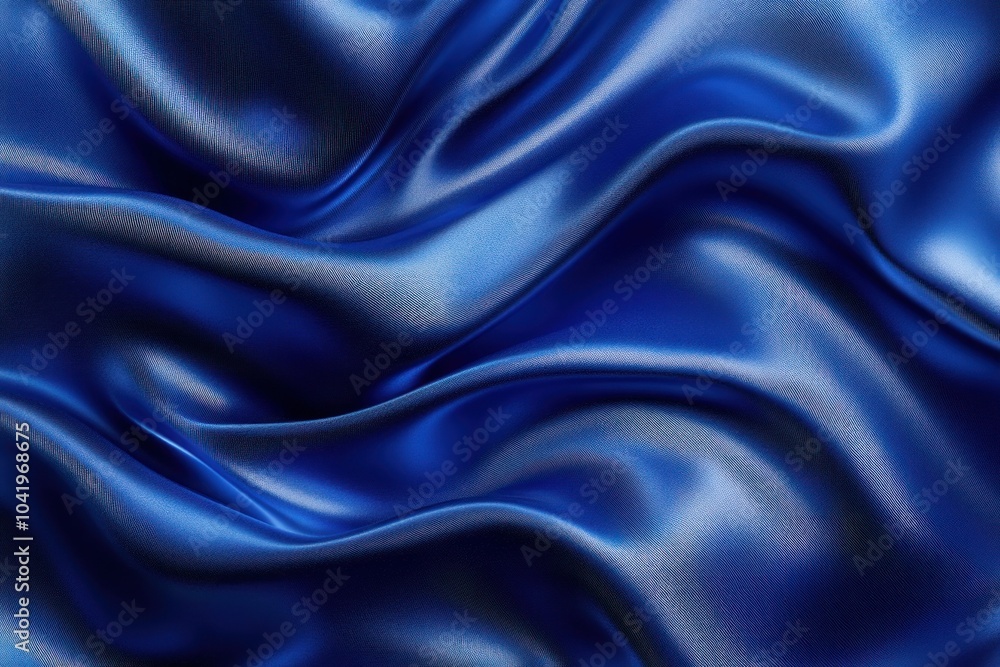 Elegant Deep Blue Abstract Fabric Texture Elegant Deep Blue Abstract Fabric Texture
