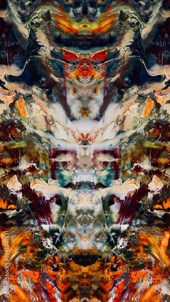 Abstract background art . Ethnic pattern. Mixtures of oil paint. Trendy hand painting canvas. Wall decor and Wall art prints Idea. 3D Texture. Art object Abstract background art . Ethnic pattern. Mixtures of oil paint. Trendy hand painting canvas. Wall decor and Wall art prints Idea. 3D Texture. Art object