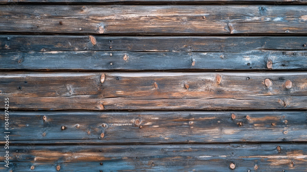 Obraz premium The texture of old brown wood. The background is made of old wood with texture. View from above