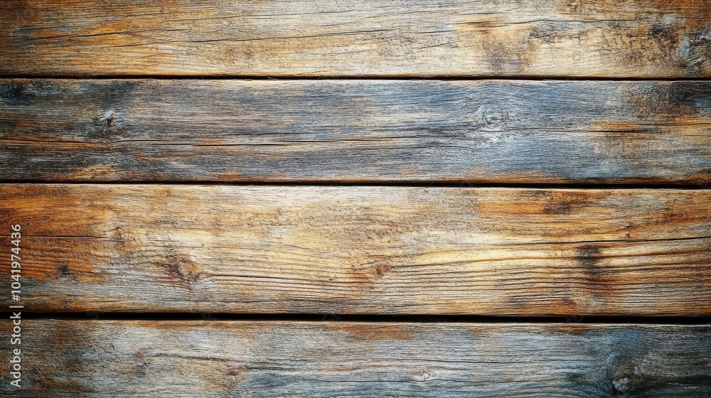 Obraz premium The texture of old brown wood. The background is made of old wood with texture. View from above
