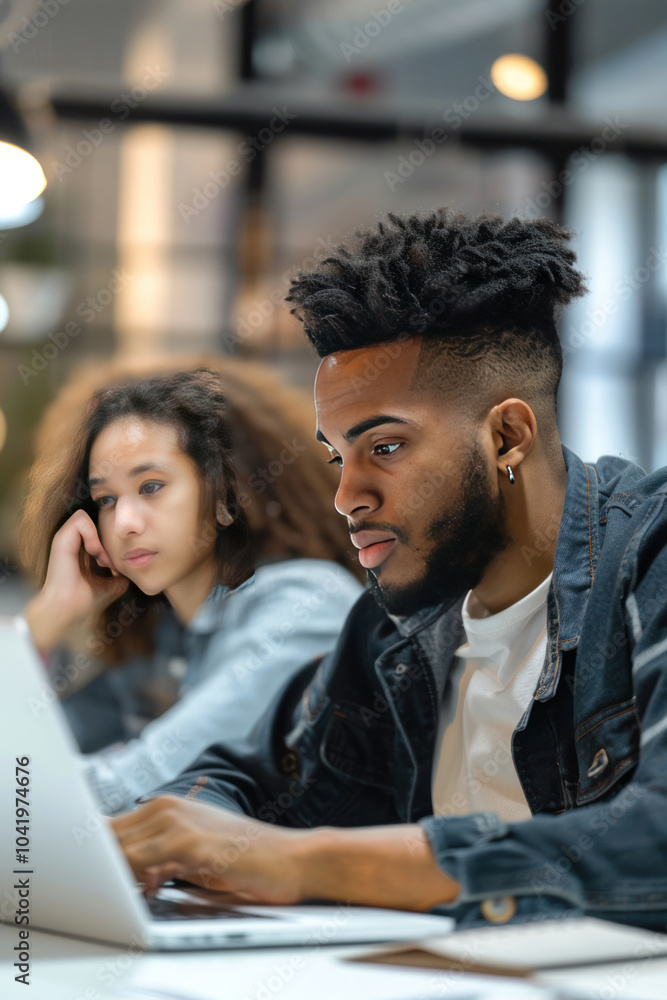 Teacher providing one-on-one support to a student, using data-driven insights to personalize their learning experience Teacher providing one-on-one support to a student, using data-driven insights to personalize their learning experience