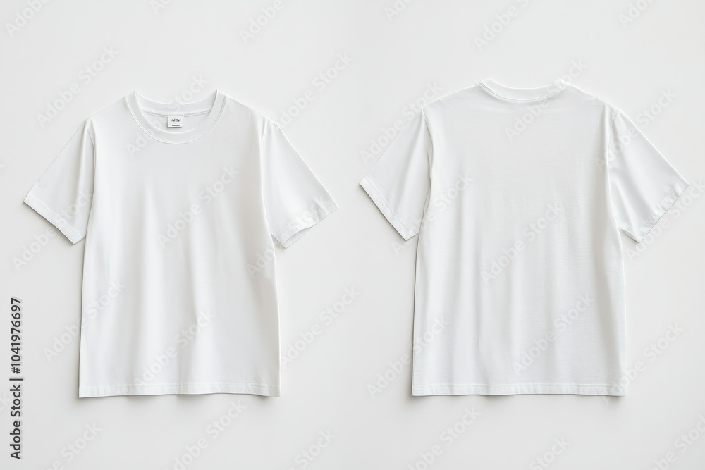 Versatile Plain White Shirt Mockup for Display Purposes Versatile Plain White Shirt Mockup for Display Purposes