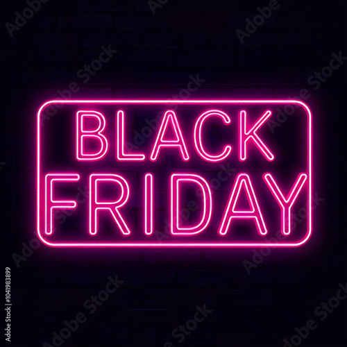 Black Friday Neon Sign: Eye-Catching Deals and Sales