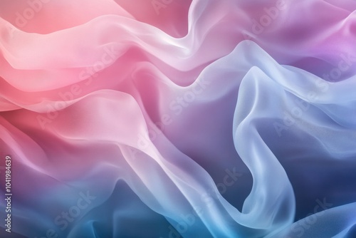 Stunning Abstract Artwork in Soft Flowing Colors