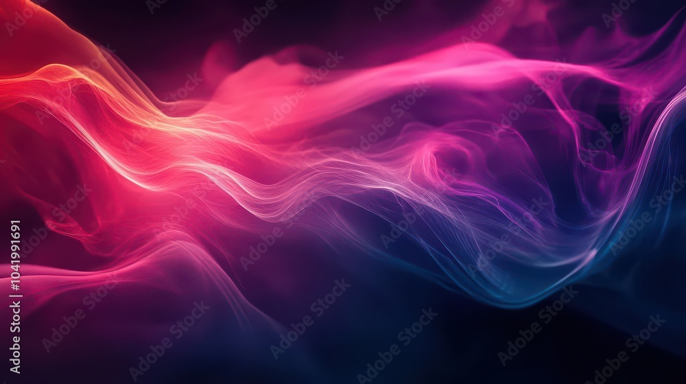 Abstract Colorful Waves in Motion Abstract Colorful Waves in Motion