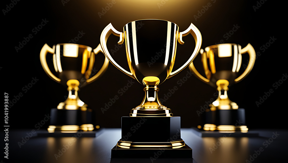 black gold trophy cups sharp edges carefully cut individual shapes black gold trophy cups sharp edges carefully cut individual shapes
