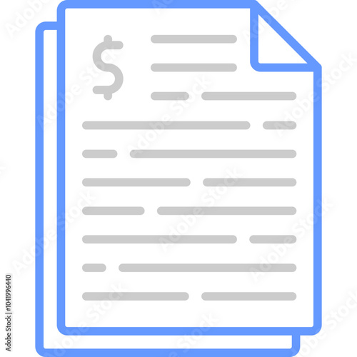 Bank Statement Icon