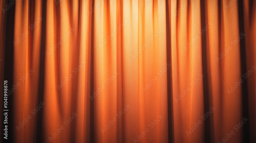 Soft Light Curtains in Warm Tones Soft Light Curtains in Warm Tones