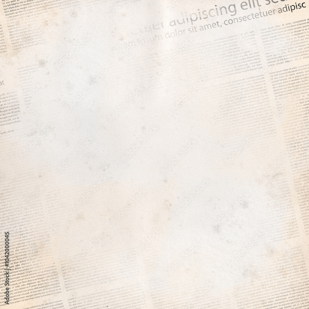 Fototapeta premium Old scrapbook paper design. Parchment background universal