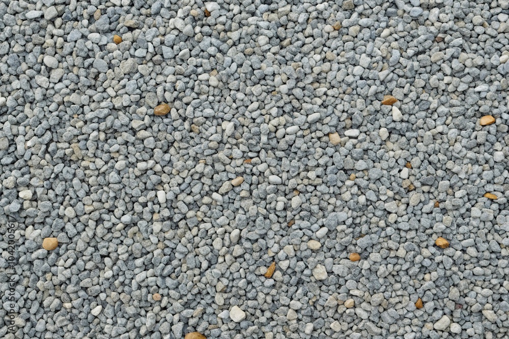 Texture of gray gravel floor with seamless background Texture of gray gravel floor with seamless background