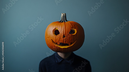 Trick or treater with creative outfit