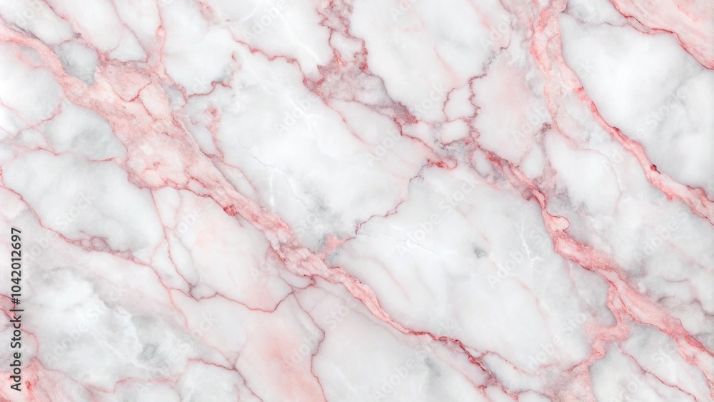 Naklejka premium white and pink marble texture background
