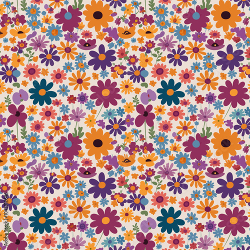 Discover Exquisite Floral Patterns: Hand-Drawn, Seamless, Watercolor, and Vintage Designs Perfect for Textiles, Wallpapers, Digital Art, Invitations, and More Creative Projects - Elevate Your Designs