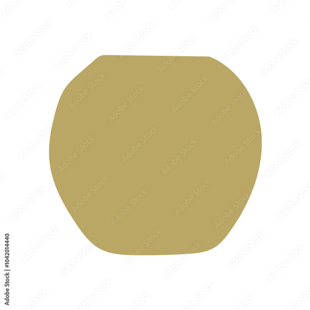 Vas Blob Boho Style Icon. Simple Aesthethic Hand Drawn Vector Illustration. Vas Blob Boho Style Icon. Simple Aesthethic Hand Drawn Vector Illustration.