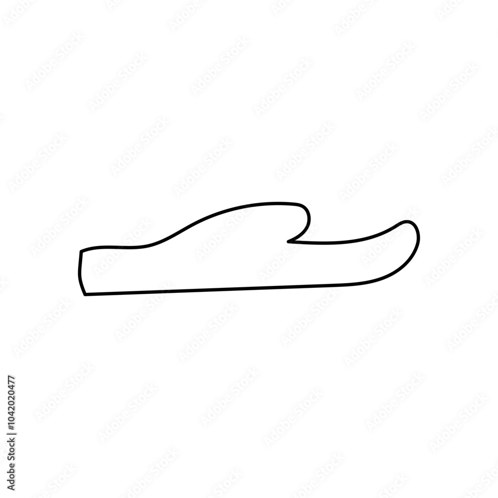 Hand Ask Icon. Boho Outline Vector Illustration Style. Hand Ask Icon. Boho Outline Vector Illustration Style.