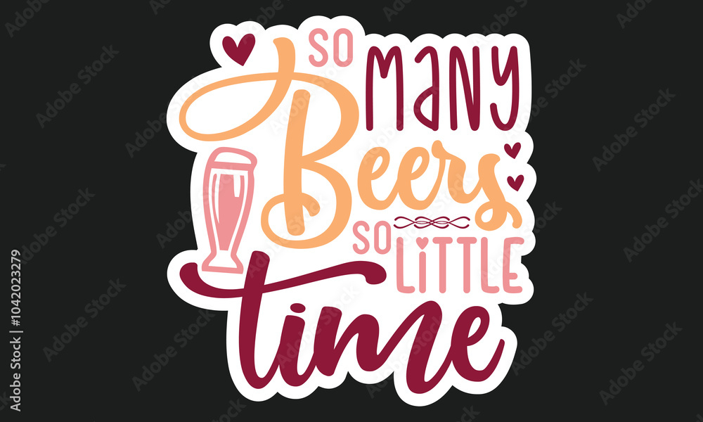 Alcohol Stickers Design And Single Design, Alcohol Stickers Design And Single Design,