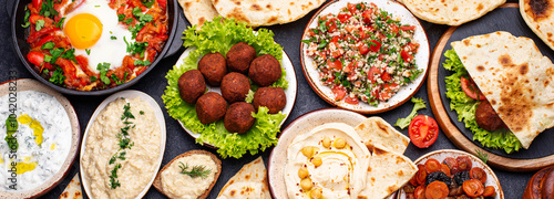 Traditional Jewish, Israeli and middle Eastern food