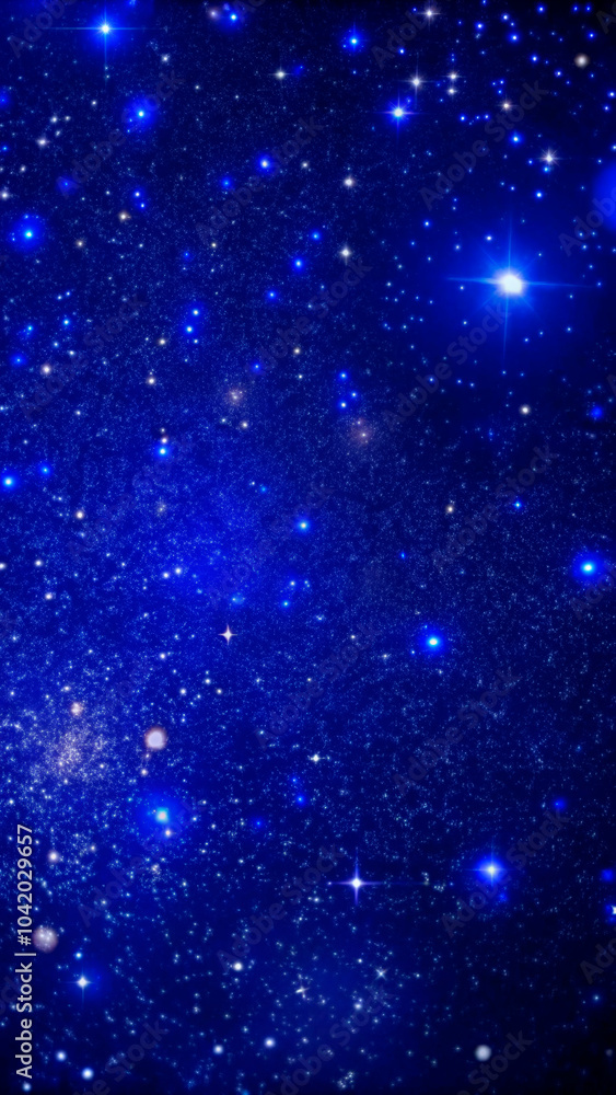 Stunning deep blue space background with twinkling stars and cosmic particles, ideal for science projects, astronomy educational content, and universe-themed designs Stunning deep blue space background with twinkling stars and cosmic particles, ideal for science projects, astronomy educational content, and universe-themed designs