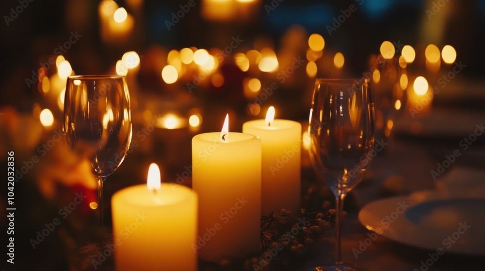 Candlelight Table Setting Candlelight Table Setting
