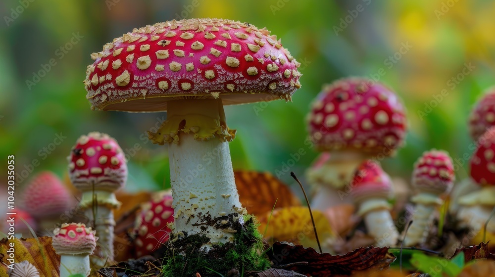 Mushroom shown on a simple background, amazing mushroom biology. Background sober, mushroom obvious. Mushroom shown on a simple background, amazing mushroom biology. Background sober, mushroom obvious.
