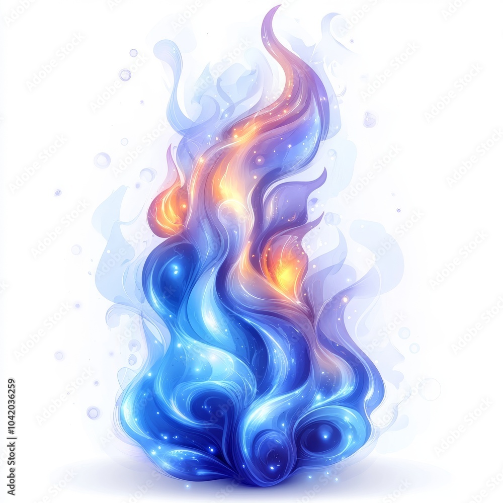 A vibrant, swirling flame artwork in shades of blue and orange, evoking a sense of movement and energy. A vibrant, swirling flame artwork in shades of blue and orange, evoking a sense of movement and energy.