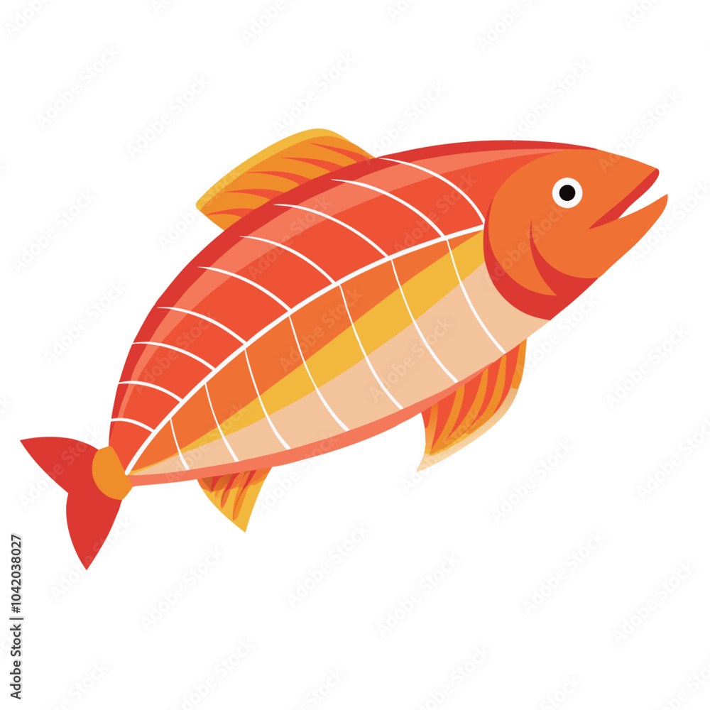Fototapeta premium illustration of fish