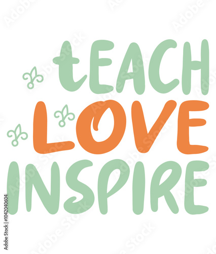 Retro, Teacher, Craft Design. T-shirt Design. Illustration