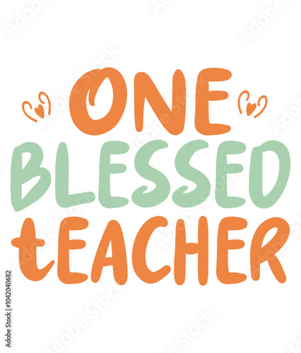Retro, Teacher, Craft Design. T-shirt Design. Illustration
