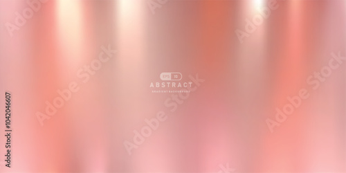 luxury rose gold gradient abstract background. Vector EPS10