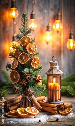 Festive Christmas Atmosphere with Warm Winter Cheer and Holiday Magic