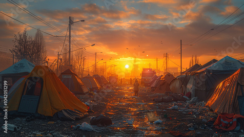 Dawn to Dusk: Time-lapse of a Vigilant Sit-In Protest