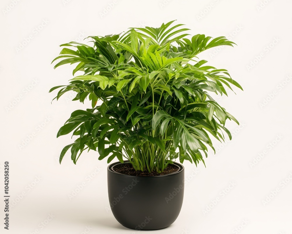 Serene Greenery Closeup of Lush Potted Plant on White, Tranquil Botanical Vibes, Minimalist Home Decor, Green Foliage, Ceramic Pot, Serenity in Nature Serene Greenery Closeup of Lush Potted Plant on White, Tranquil Botanical Vibes, Minimalist Home Decor, Green Foliage, Ceramic Pot, Serenity in Nature