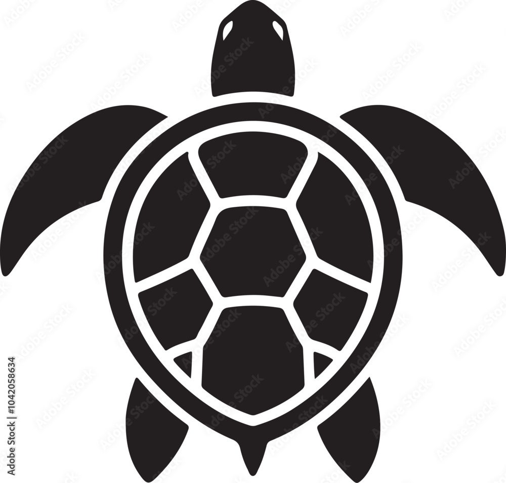 Obraz premium Turtle vector illustration design