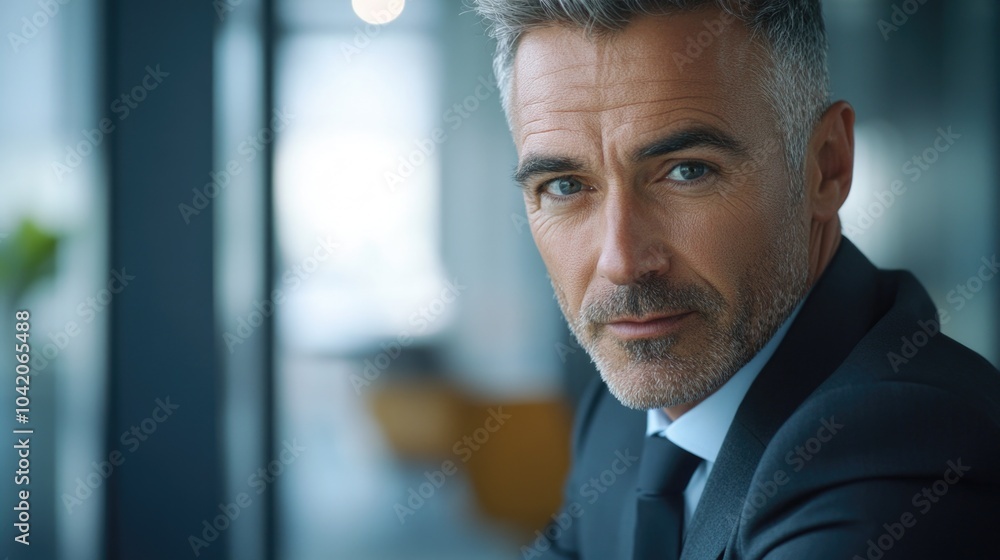Fototapeta premium Professional Businessman in Suit