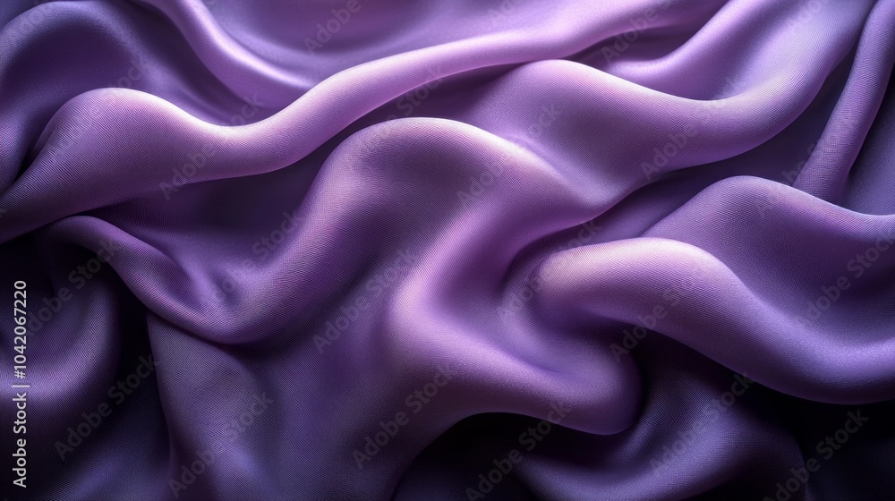 A purple fabric with a wave pattern A purple fabric with a wave pattern
