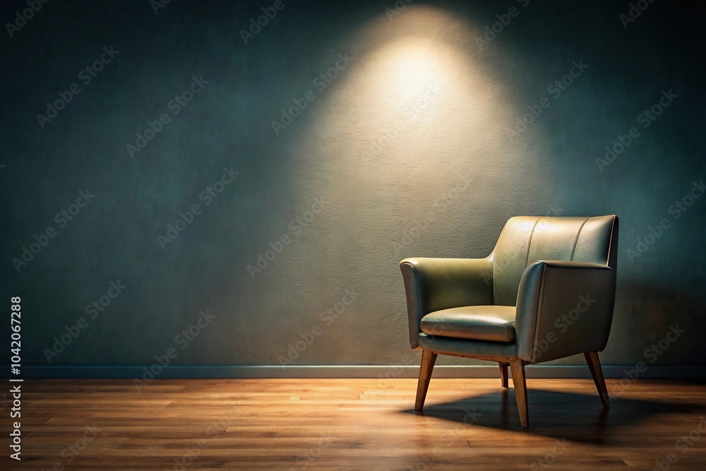 Comfortable chair in forced perspective Comfortable chair in forced perspective