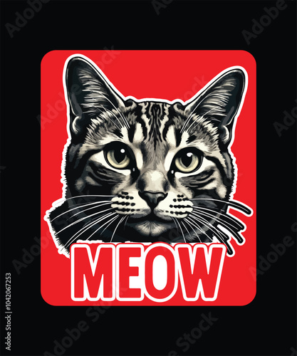 Adorable cute cat t-shirt designs for passionate cat lovers