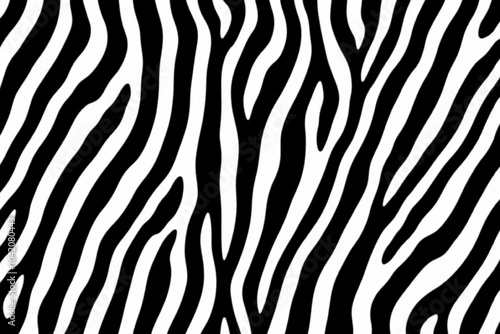 Black and white zebra pattern background