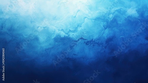 Abstract Blue Watercolor Background