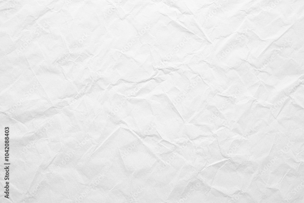 Obraz premium PNG off-white paper texture background crumpled wrinkled.
