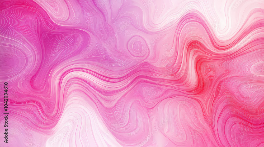 Wavy patterns patterns featured on pink and purple abstract background. Kaleidoscope Art. Illustration Wavy patterns patterns featured on pink and purple abstract background. Kaleidoscope Art. Illustration