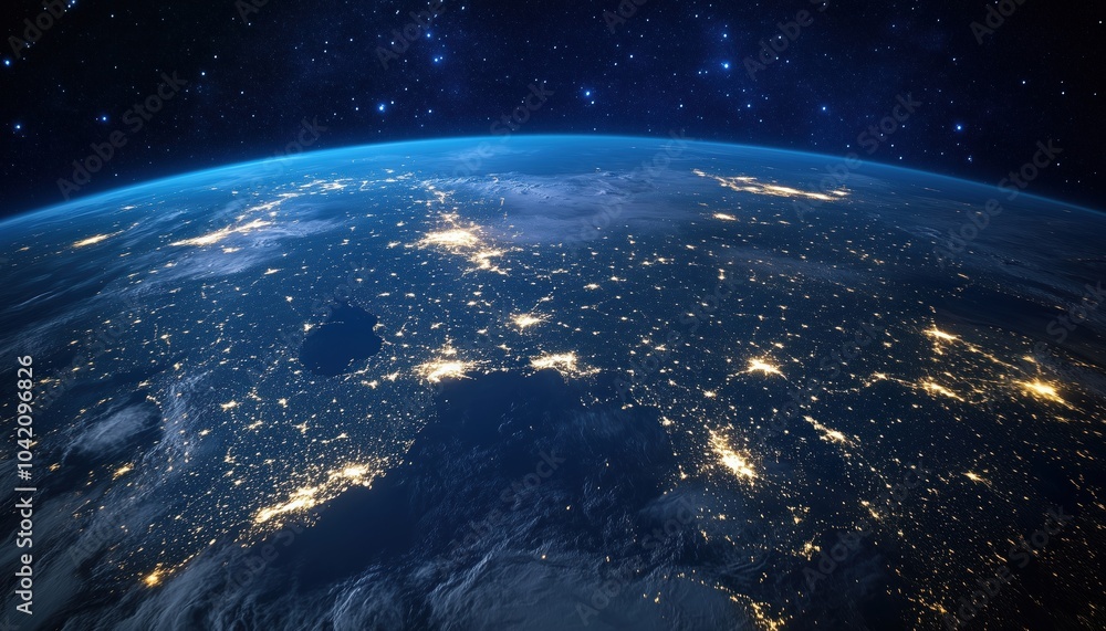 Fototapeta premium Developing Strong Networks: The Intersection Of Business, Finance, And Technology In Asian Countries On Planet Earth