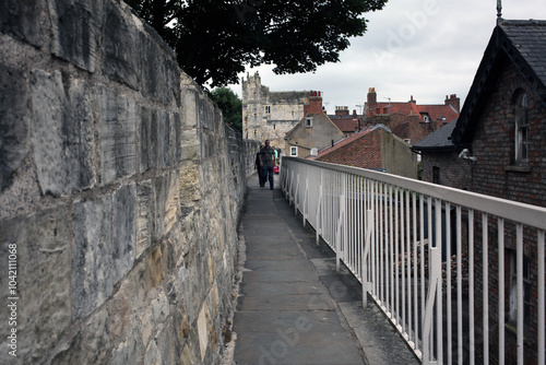 York city walls - Monkgate - York - North Yorkshire - England - UK photo