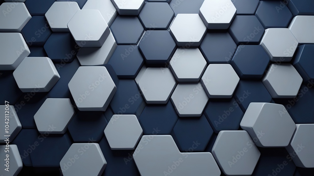 abstract background with hexagons abstract background with hexagons