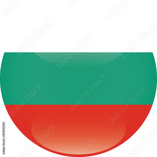 Free Download Sphere shaped national flag of the European country of BULGARIA - GFXLoad
