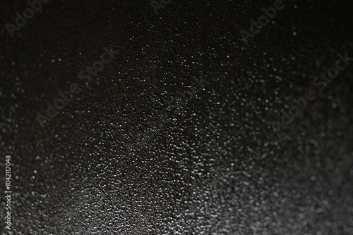 Bild auf Leinwand water drops on black background