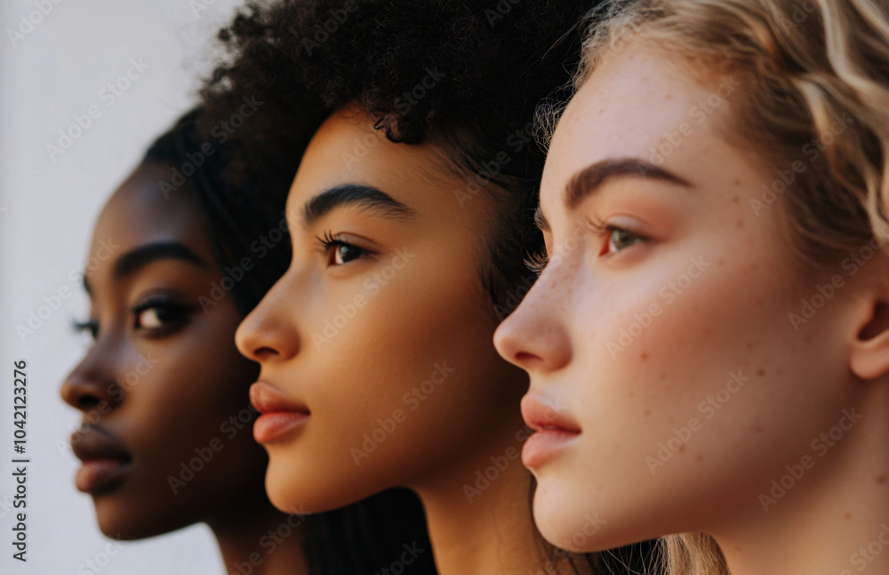 Multi-ethnic diversity and beauty. Group of different ethnicity against a background.
Multi-ethnic diversity and beauty. Group of different ethnicity against a background.