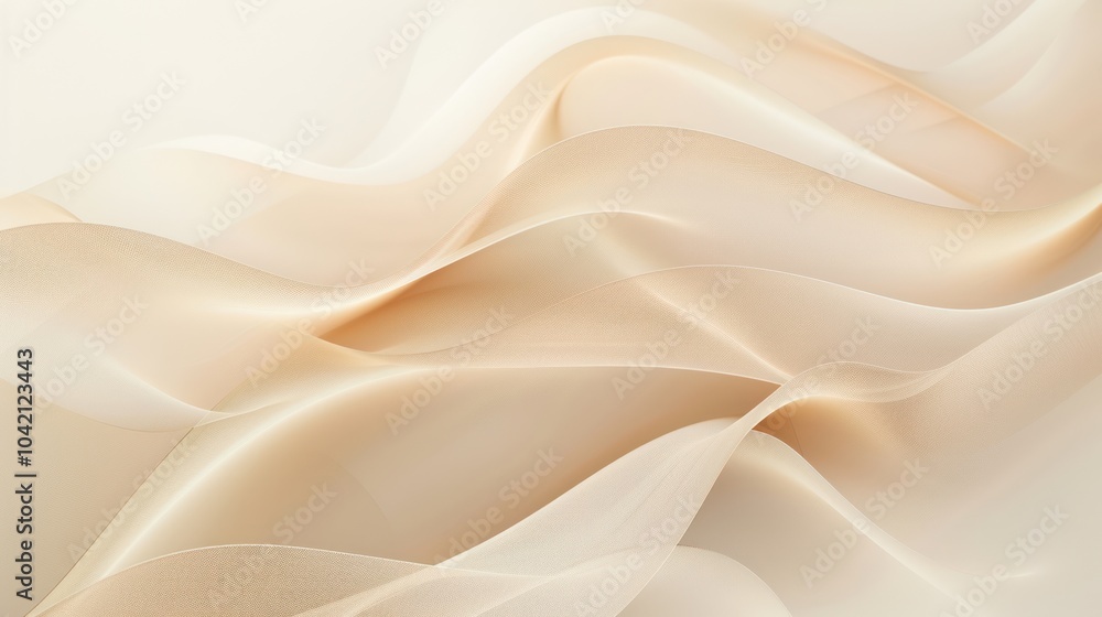 Obraz premium Abstract Beige Fabric Texture