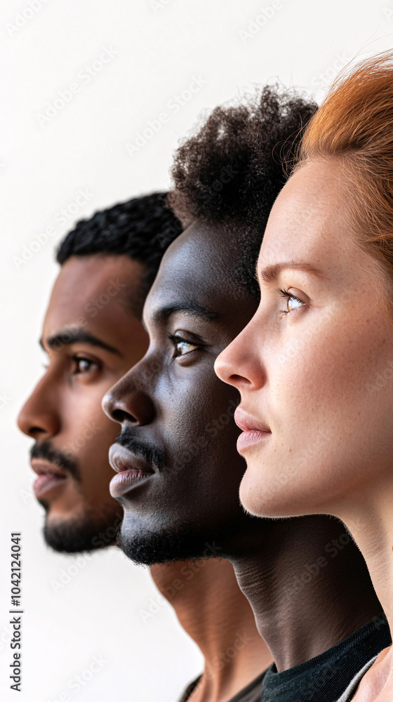 Multi-ethnic diversity and beauty. Group of different ethnicity against a background.
Multi-ethnic diversity and beauty. Group of different ethnicity against a background.