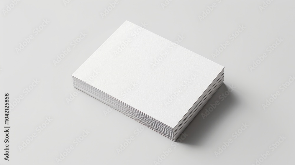 A blank business card A blank business card